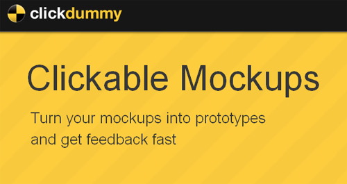 Clickable Mockups